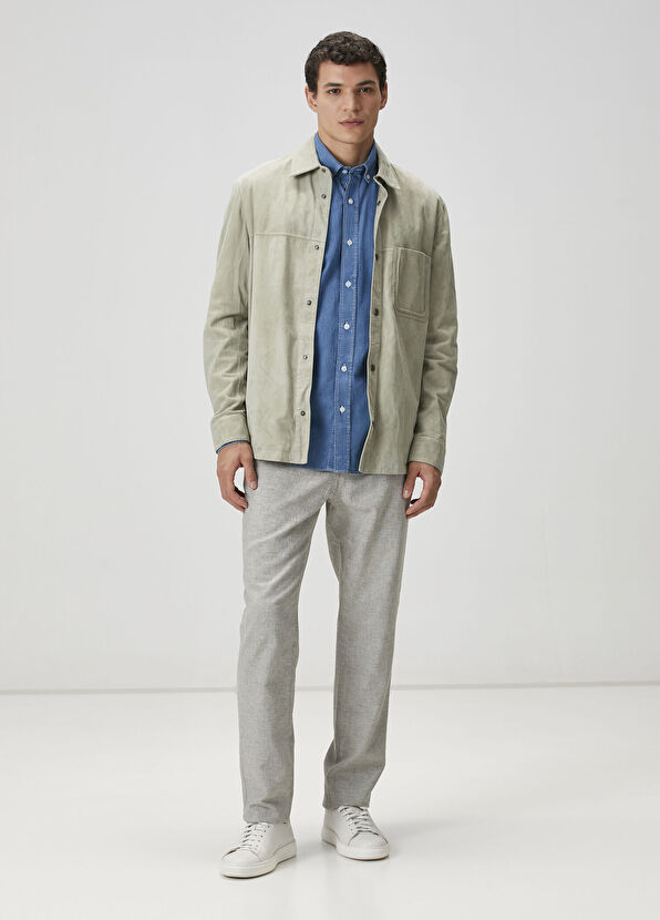 Beymen Club Cagla Leather Shirt - 3