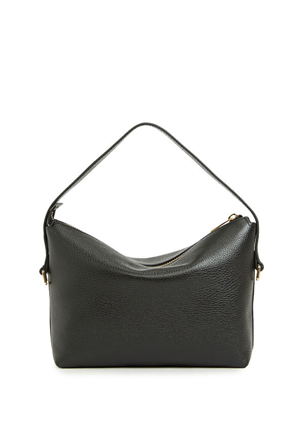 Beymen Club Siyah Çift Askılı Kadın Deri Çanta - 3