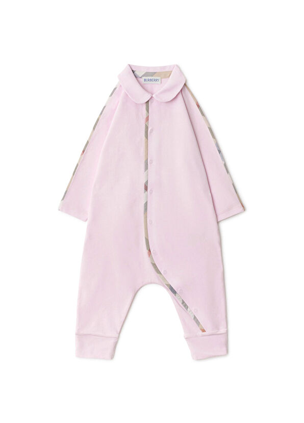 Burberry Hamilton Three-Piece Pink Cotton Unisex Baby 3-Piece Gift Set - 1