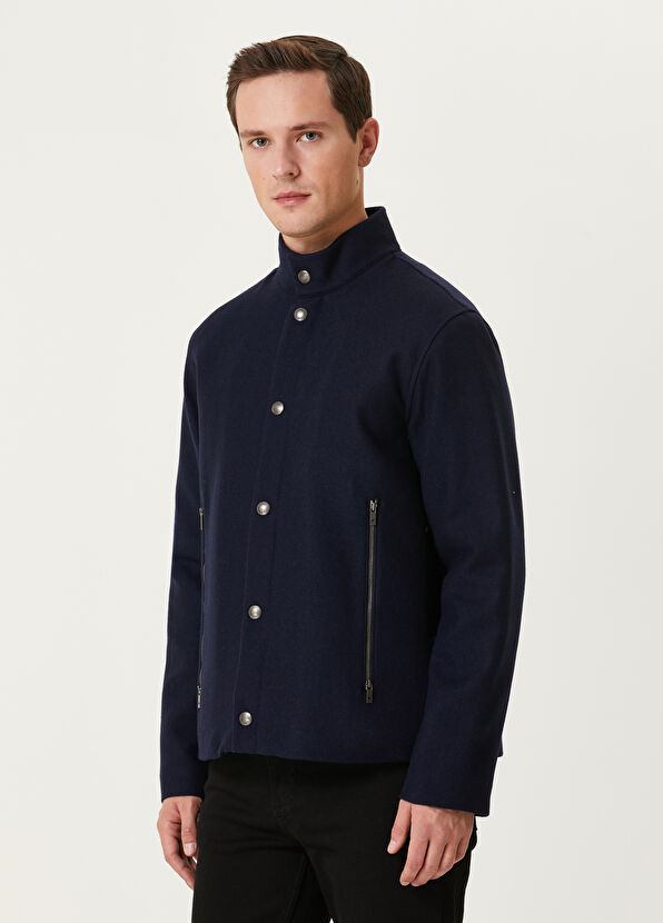 Beymen Club Lacivert Yün Ceket - 3