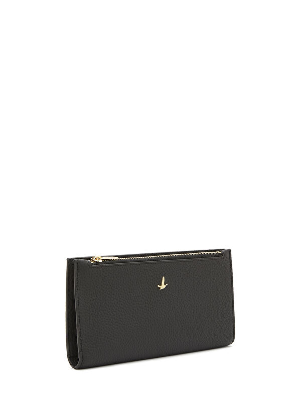 Beymen Club Women's Leather Wallet With Black Logo - 2