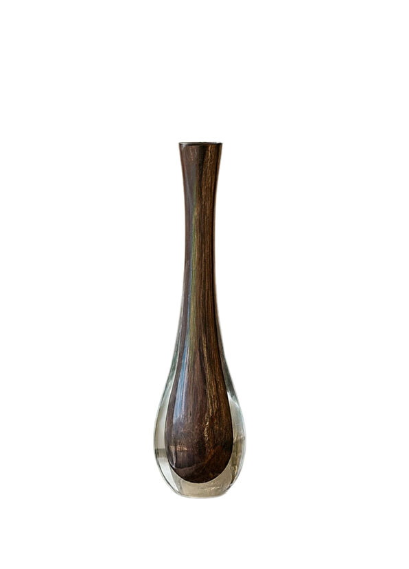2in1 Design Studio Loom Brown Glass Vase - 1