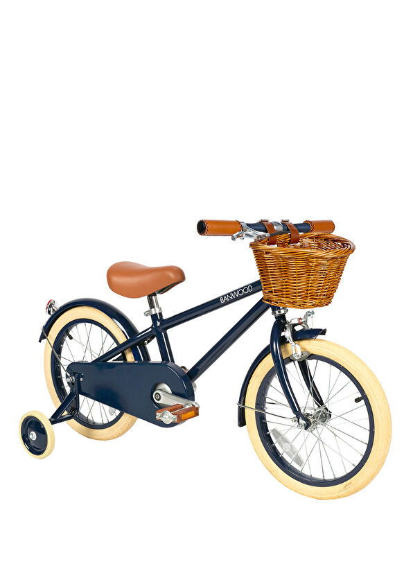 Banwood Classic Vintage Lacivert 2 Tekerlekli 4-7 Yaş Çocuk Bisikleti - 4
