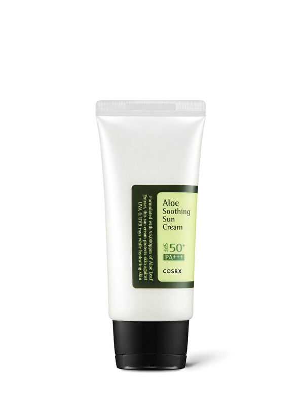Cosrx Aloe Soothing Sun Cream SPF50 PA+++ Aloe Veralı Hibrit Güneş Koruyucu Krem 50 ml - 1