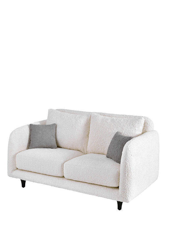 Norde Junior Pietra White Grey Cushion 2-Pack Chair - 2