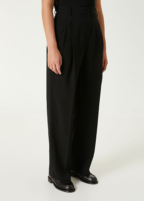 Beymen Club Black Crepe Palazzo Pants - 3