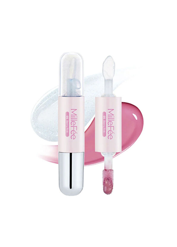 Millefee Idol 2in1 05 Berry Pink Lip Tint  - 2