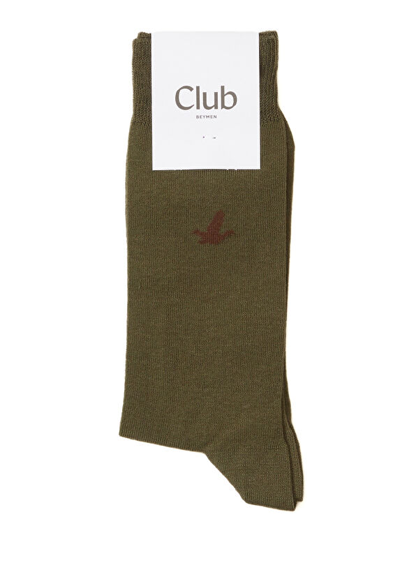 Beymen Club Haki Erkek Soket Çorap - 1