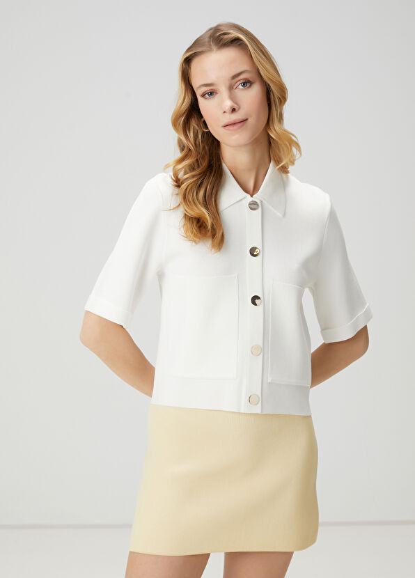 Beymen Club Off-White Shirt Jacket - 1