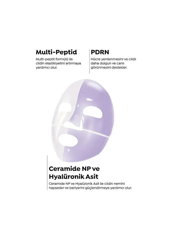 Dermal Pirinç ve Peptid Glow Nemlendirici Onarıcı Eriyen Kore Yüz Maskesi Seti 34 gr - 4