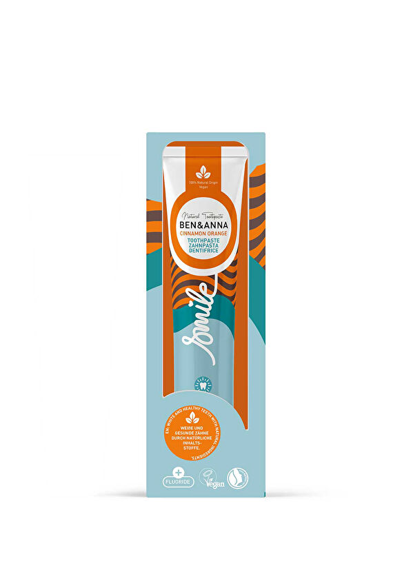 Ben Anna Vegan Toothpaste Cinnamon Orange Diş Macunu 75 ml - 2