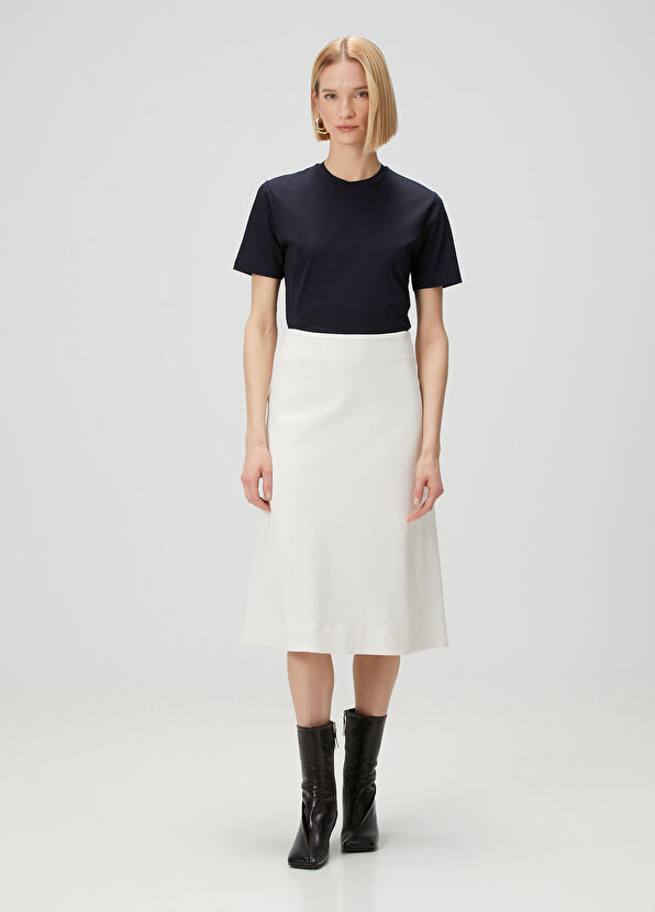 Jil Sander Lacivert T-shirt - 2