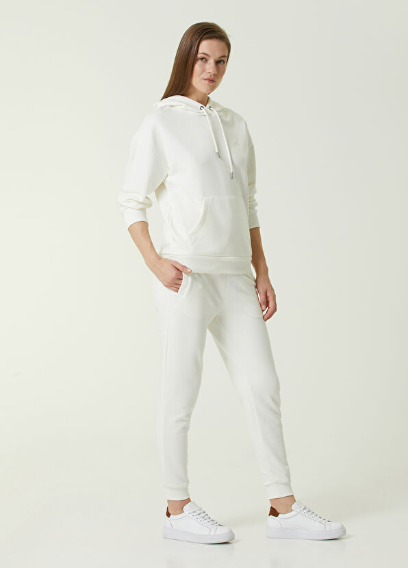 Beymen Club Ekru Dar Paça Eşofman Altı - 1