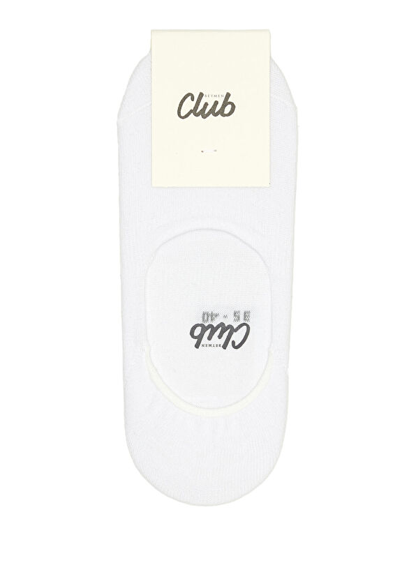 Beymen Club Beyaz Kadın Suba Çorap - 1