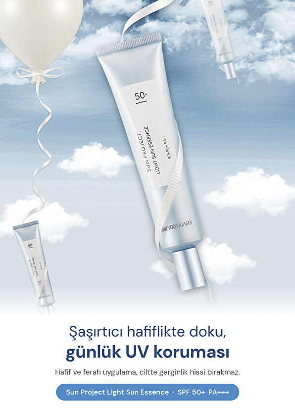 Thank You Farmer Sun Project Light Sun Essence SPF50+ PA+++ Sunscreen for Oily Combination Skin 40 ml - 3