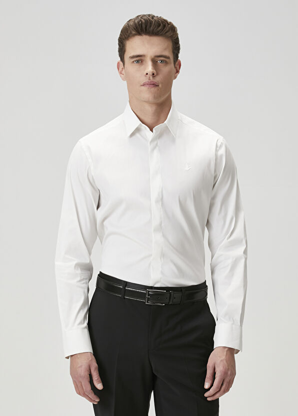 Beymen Club Comfort Fit Beyaz Gömlek - 1