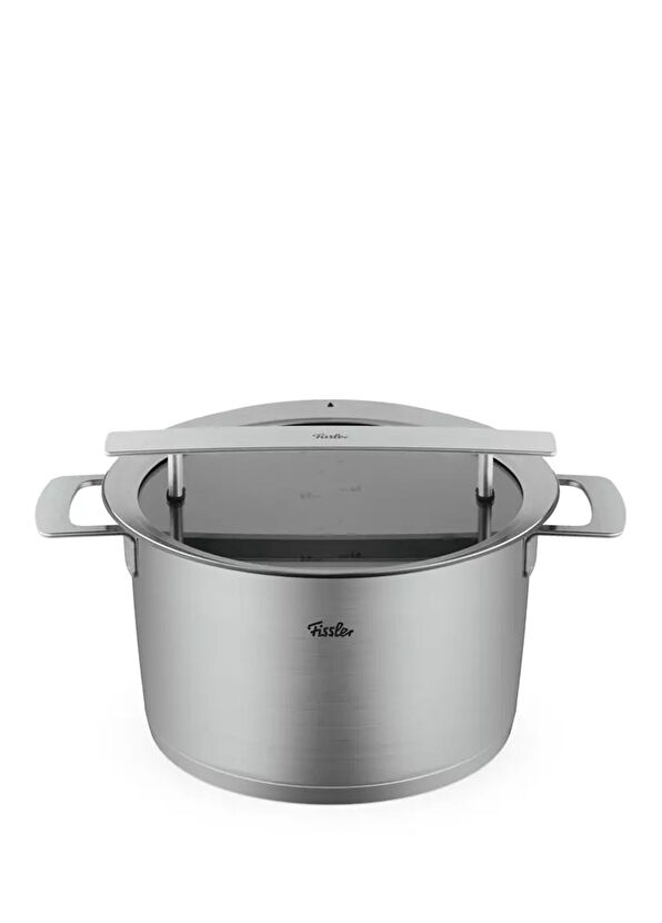 Fissler Phi Collection Cam Kapak Çelik Derin Tencere 24 cm - 1