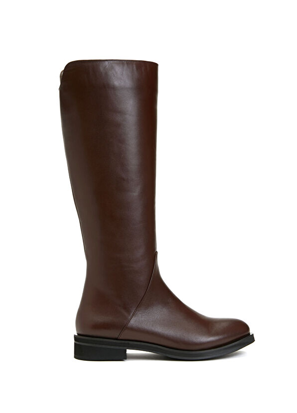 Beymen Club Dark Brown Womens Leather Boots - 1