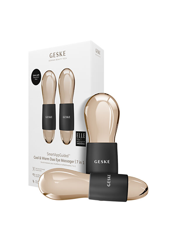 Geske Akıllı Uygulama Kılavuzlu 7'si 1 arada 2'li Gri Göz Bakım Cihazı Seti - 4