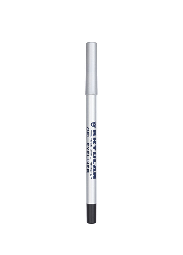 Kryolan Black Suya Dayanıklı Yumuşak Jel Yüzeyli Kalem Eyeliner - 3