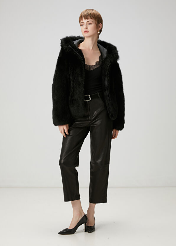 Beymen Club Black Lace Wool Tank Top - 2