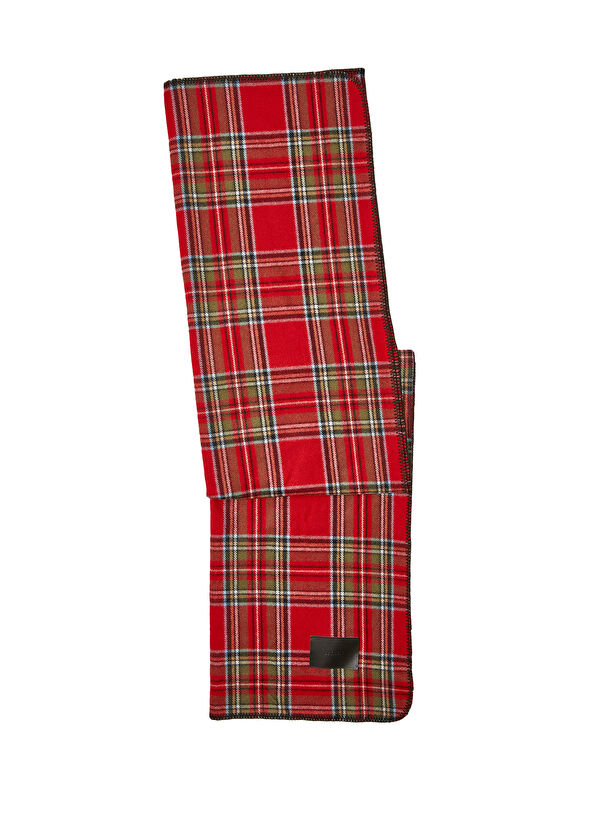 Beymen Hediye Kırmızı Ekose Desenli Battaniye - 2