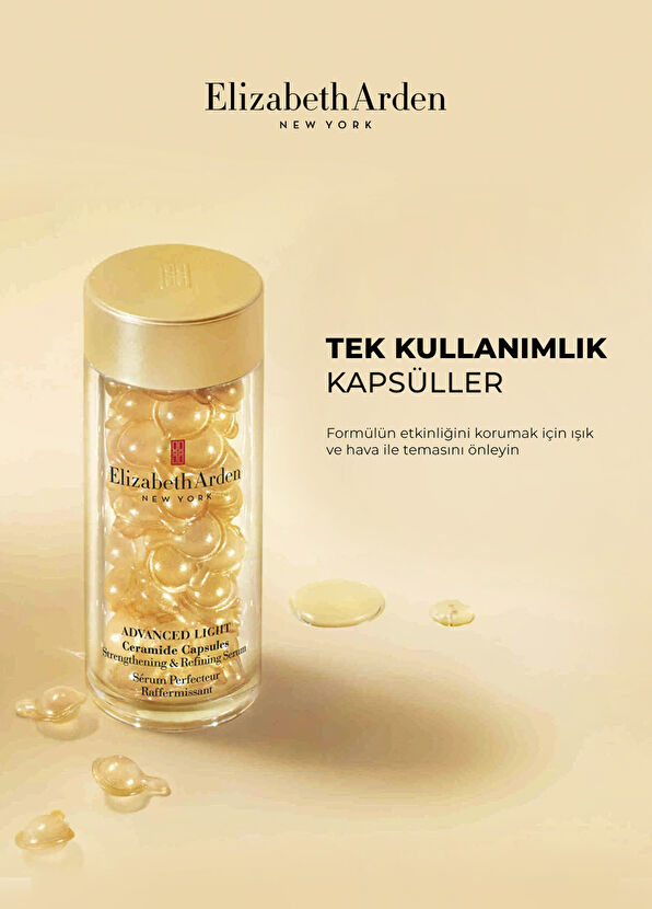 Elizabeth Arden Advanced Ceramide Light Capsules Strengthening Refining 60 Kapsül Yaşlanma Karşıtı Cilt Serumu - 2