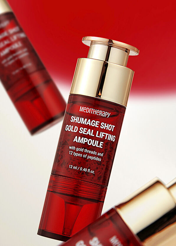 Meditheraphy Shumage Shot Gold Seal Lifting Ampoule Yaşlanma Karşıtı Cilt Serumu 12 ml - 2