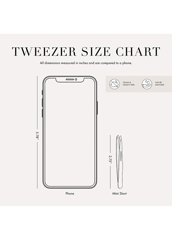 Tweezerman Rose Gold Mini Oblique Tip Tweezers - 4