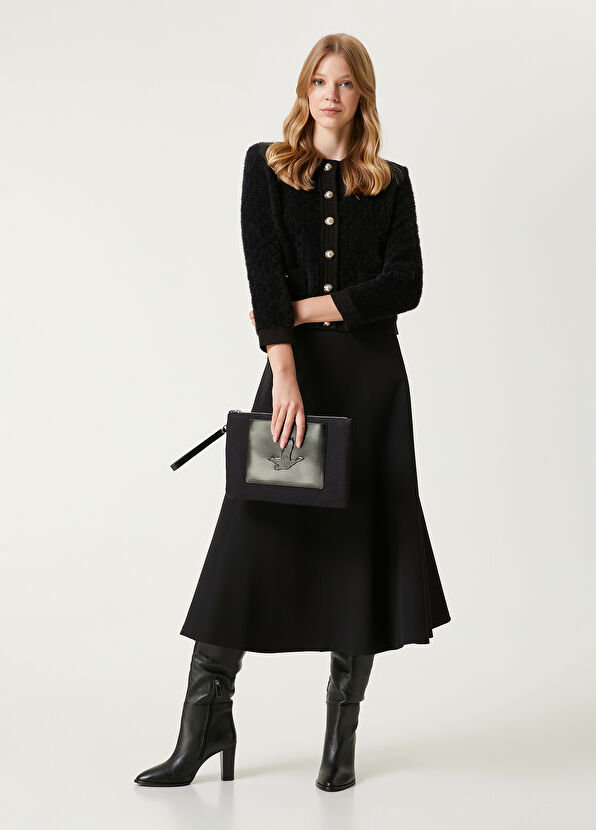 Beymen Club Siyah Logolu Kadın El Portföyü - 2