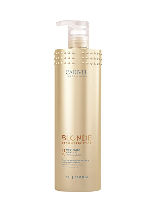 Cadiveu Blonde Reconstructor Yapılandırıcı Saç Maskesi 1000 ml - 1