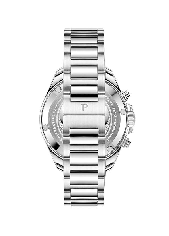 Jacques Philippe JPQGC901336 Metalik Gri Çelik Erkek Kol Saati - 4
