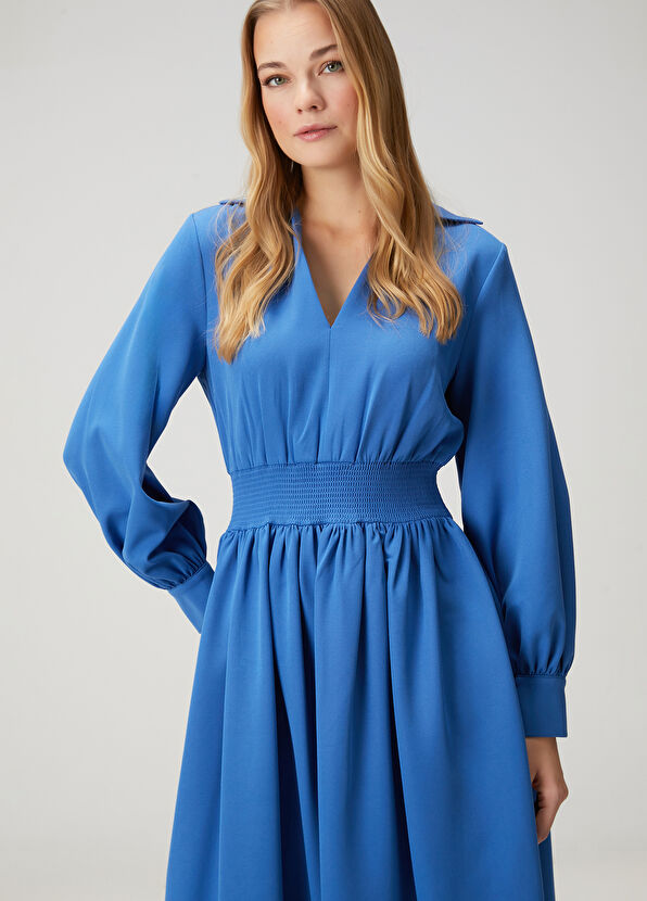 Beymen Club Blue Midi Dress - 2