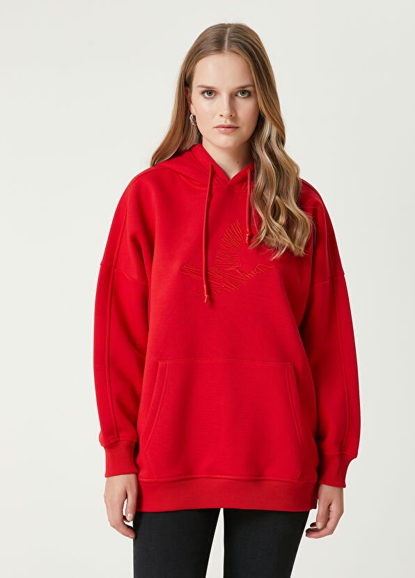 Red Hoodie Beymen Club Red Hoodie - 1