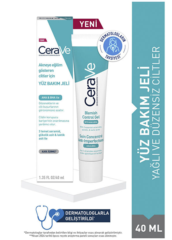 Cerave Acne-Prone Skin Repair Face Care Gel 40 ml - 2
