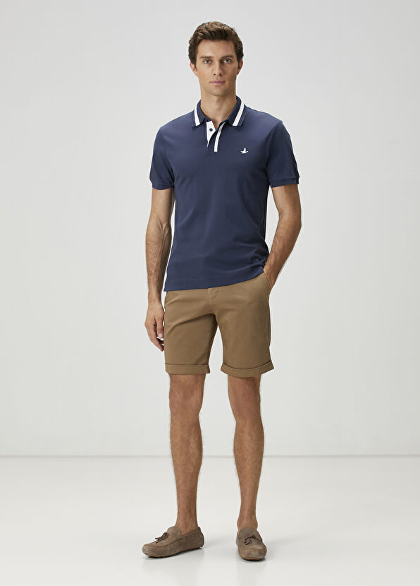 Beymen Club Vizon Beli Kordonlu Örme Şort - 1