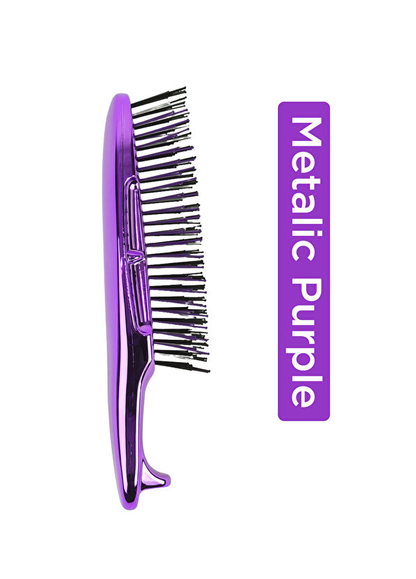 FENDA Profesyonel 4 Pinli Kompakt Mor Saç Fırçası - 2