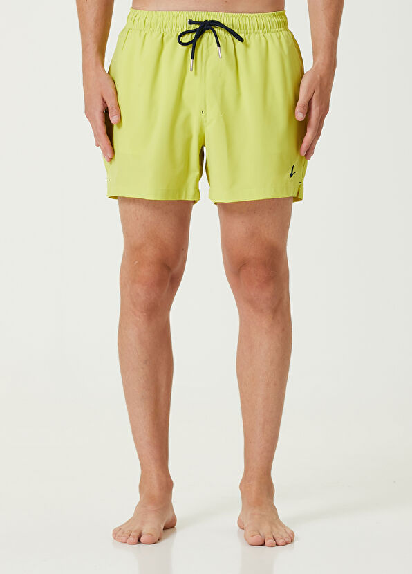 Beymen Club Sarı Beli Kordonlu Mayo - 2