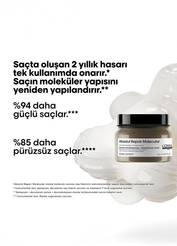 Loreal Professionnel Paris Serie Expert Absolut Repair Molecular Repair Hair Mask 150 ml - 2