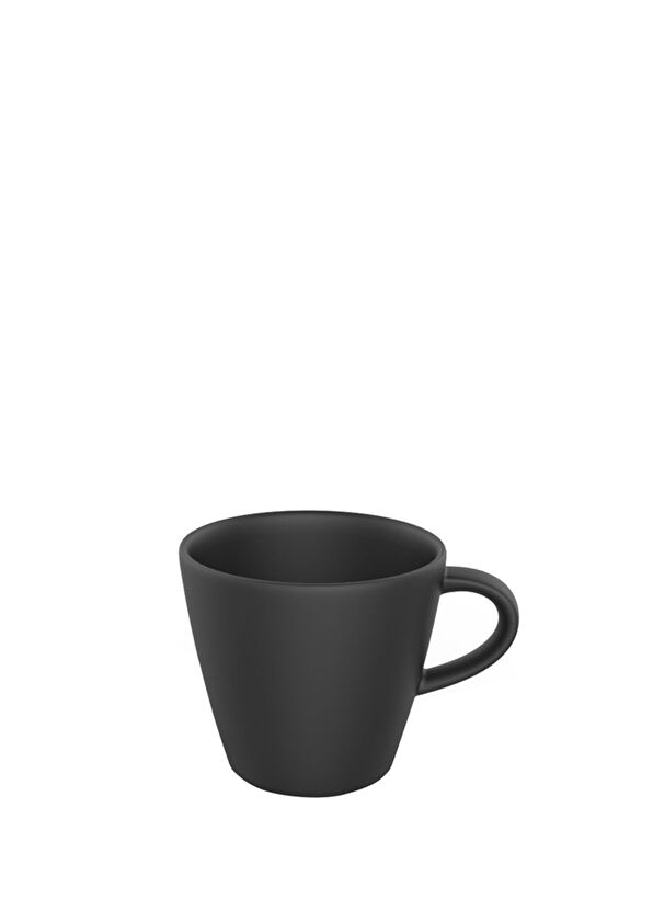 Villeroy & Boch Manufacture Rock Porselen Siyah Türk Kahvesi Fincanı - 1