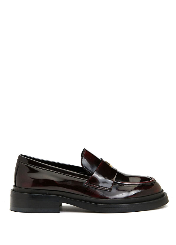 Beymen Club Bordo Kadın Deri Loafer - 1
