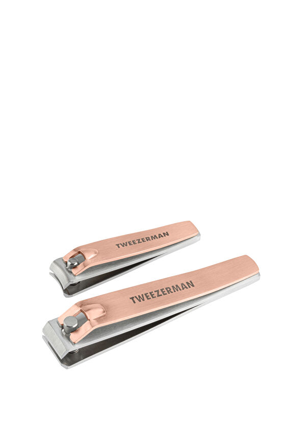 Tweezerman Combo Clipper Set Rose Gold Nail Clipper Set - 1