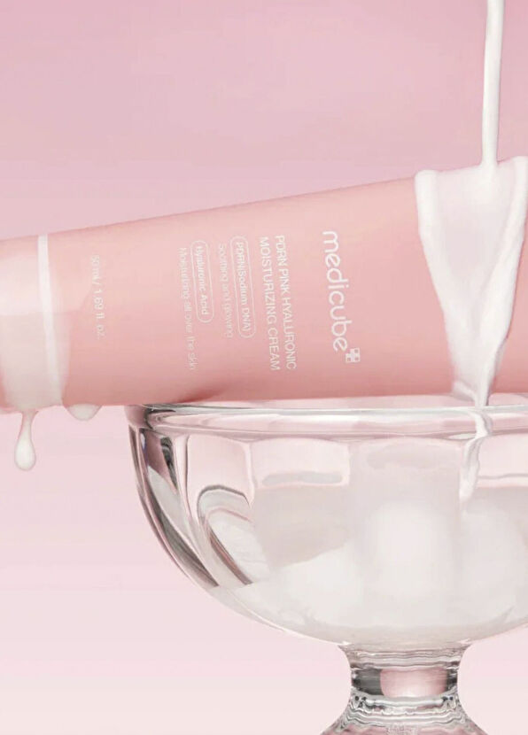 Medicube PDRN Pink Hyaluronic Moisturizing Cream Nemlendirici Onarıcı Yüz Kremi 50 ml - 4