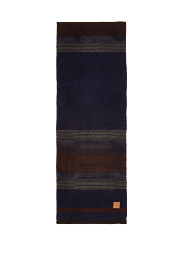 Beymen Club Colorblocked Striped Men's Scarf - 2