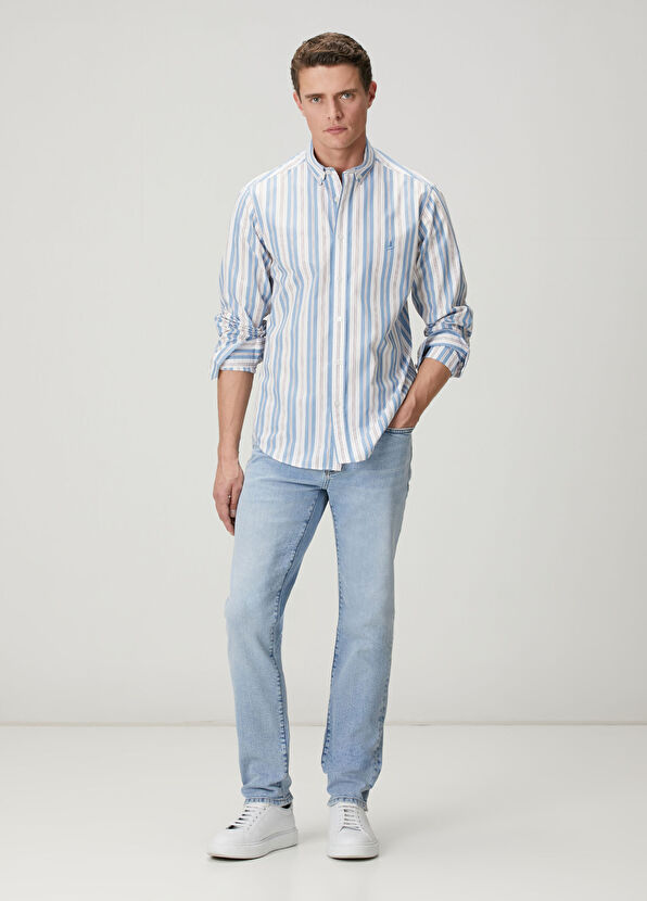 Beymen Club Slim Fit Buz Jean Pantolon - 1