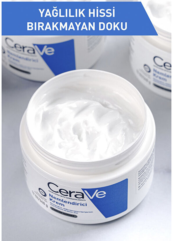 CeraVe Kuru Ciltler İçin Nemlendirici Krem 340 gr - 3