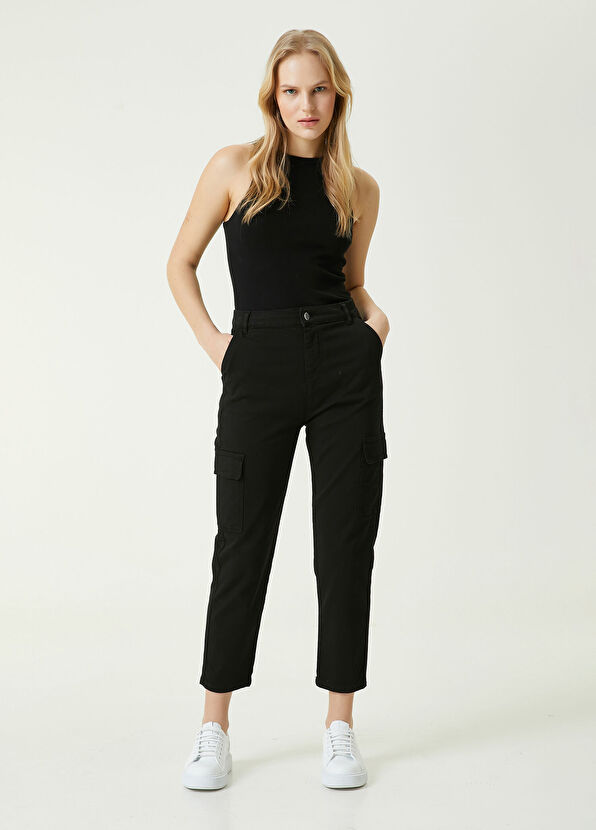 Beymen Club Siyah Kargo Pantolon - 1
