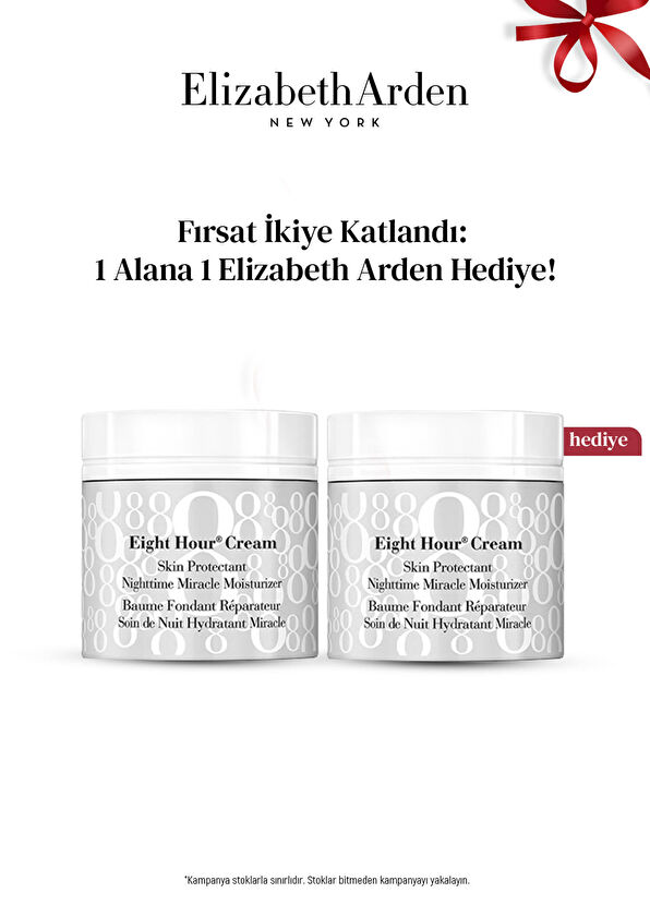 Elizabeth Arden Skin Protectant Nightime Miracle Moisturizing Face Cream 2 x 50 ml - 2