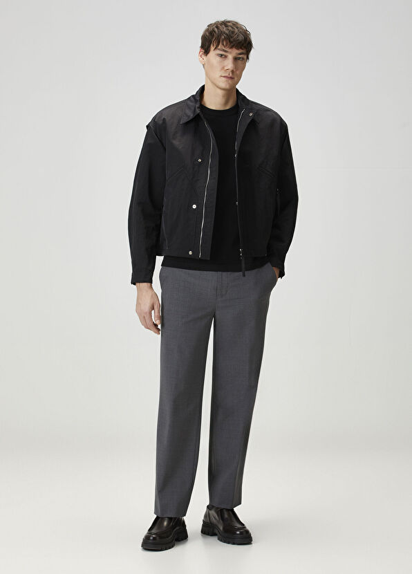 Solid Homme Black Coat - 2