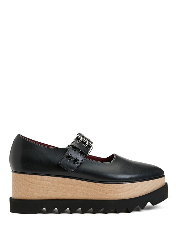 Stella McCartney Black Ballerinas - 1